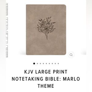 KJV LARGE PRINT NOTETAKING BIBLE